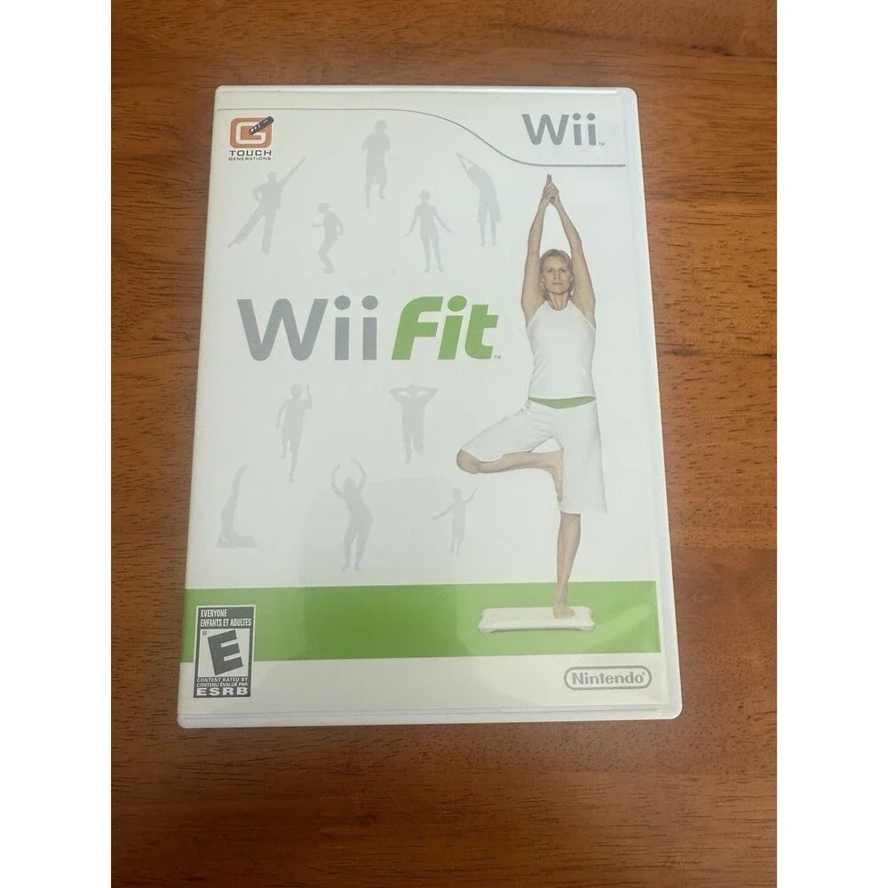 Nintendo Wii Fit (Nintendo Wii) Complete w/ Case, Disc & Manual Tested